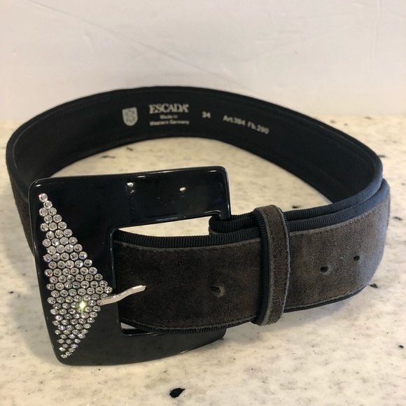 Beautiful Suede Escada Belt Made in German…